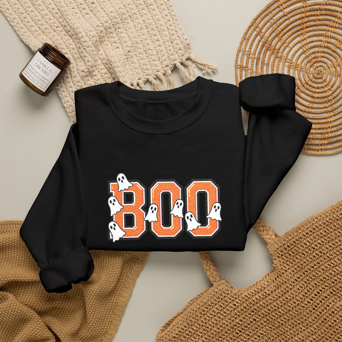 Halloween 'BOO' Crewneck
