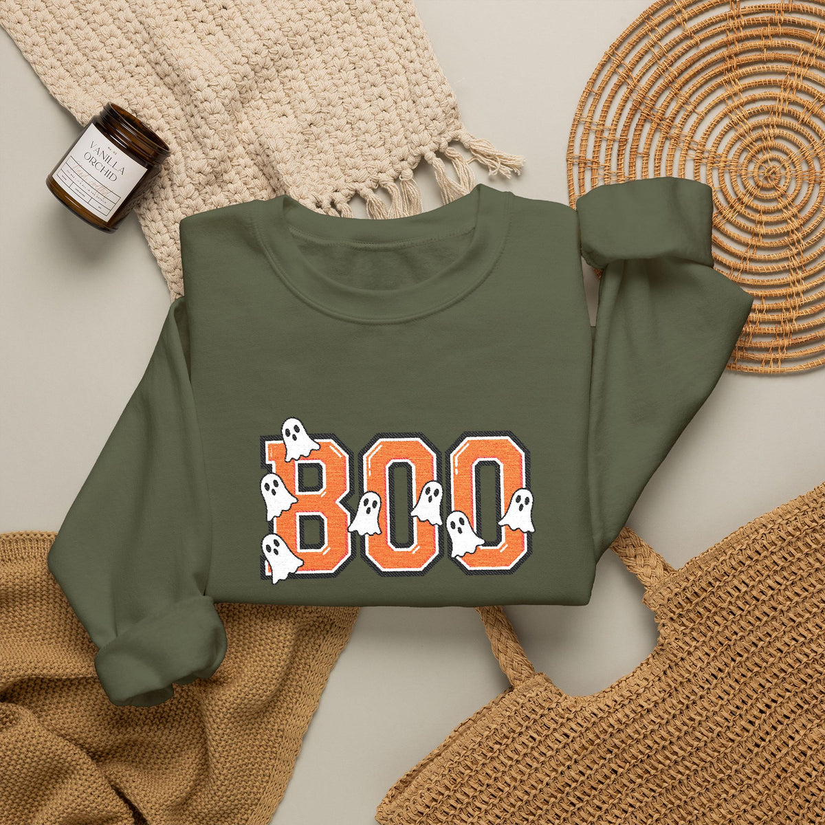 Halloween 'BOO' Crewneck