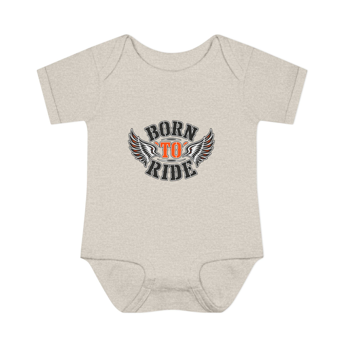 Born To Ride Baby Bodysuit