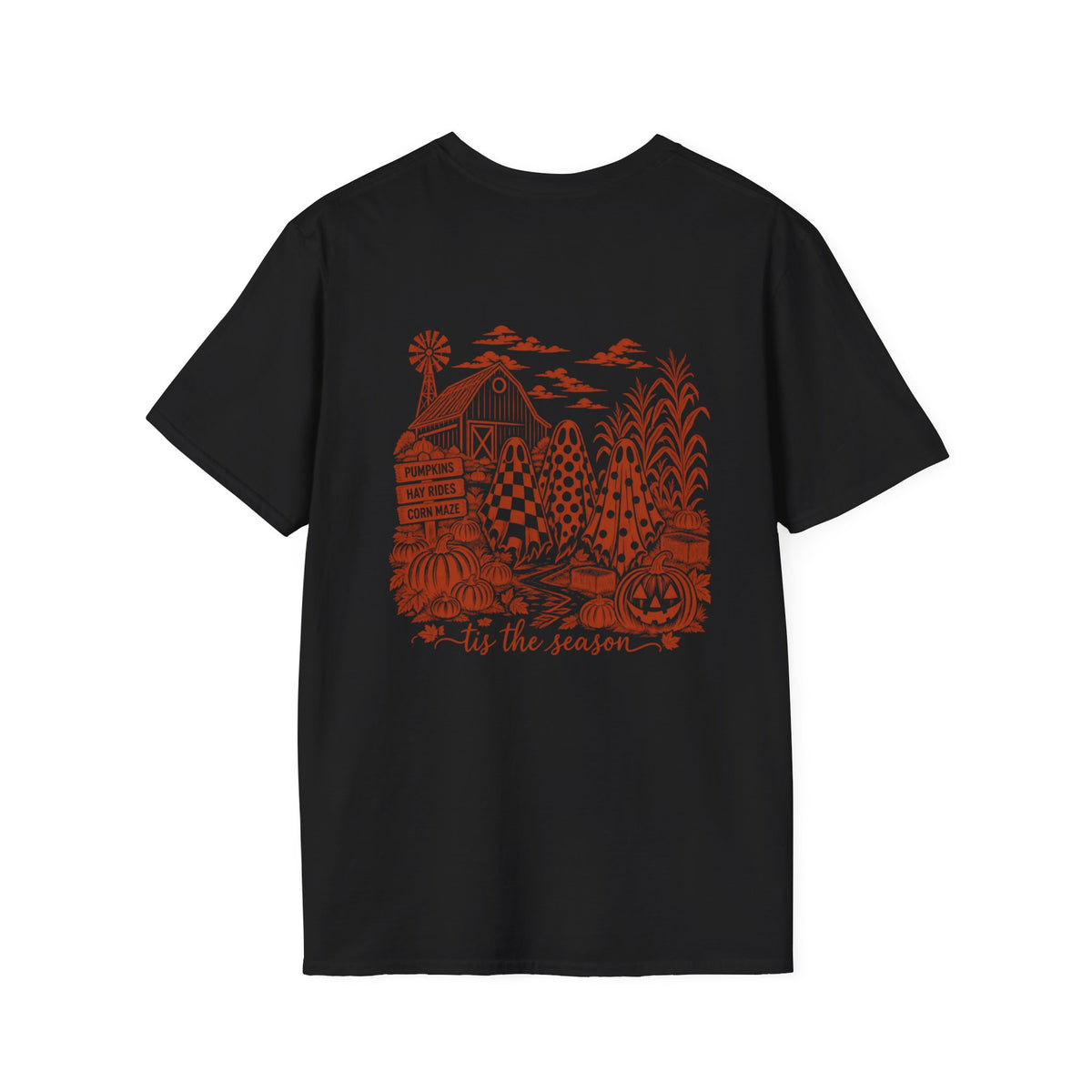 Spooky Vibes Ghost T-Shirt