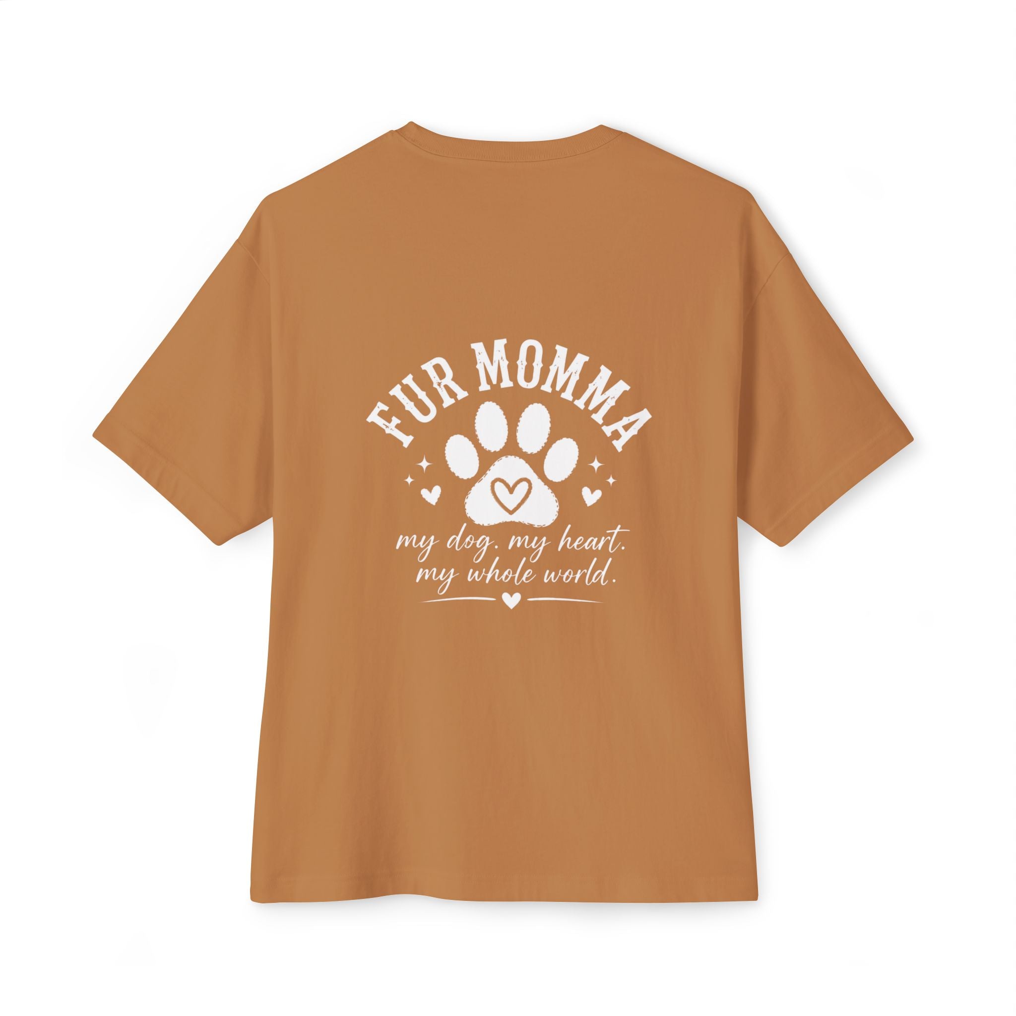 T-Shirt — "Fur Momma" Paw Print Tee