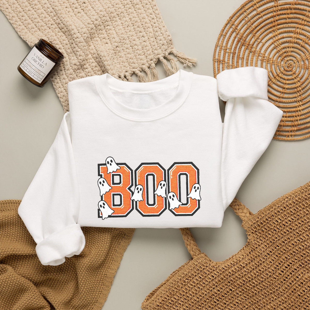 Halloween 'BOO' Crewneck
