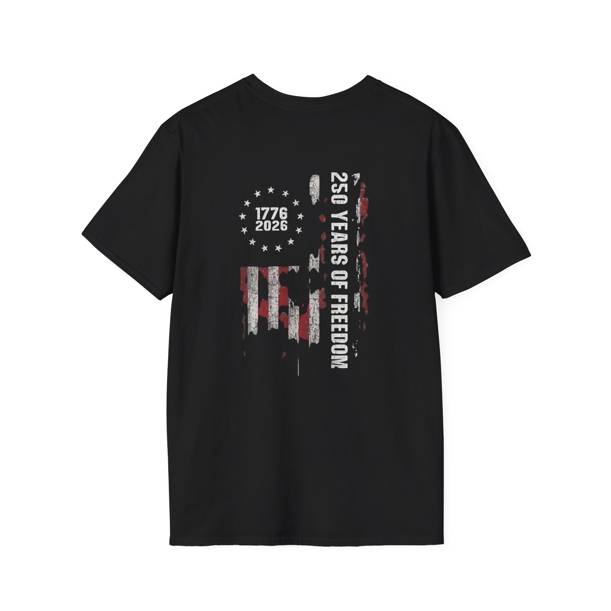 Patriotic Thin Line Flag T-Shirt