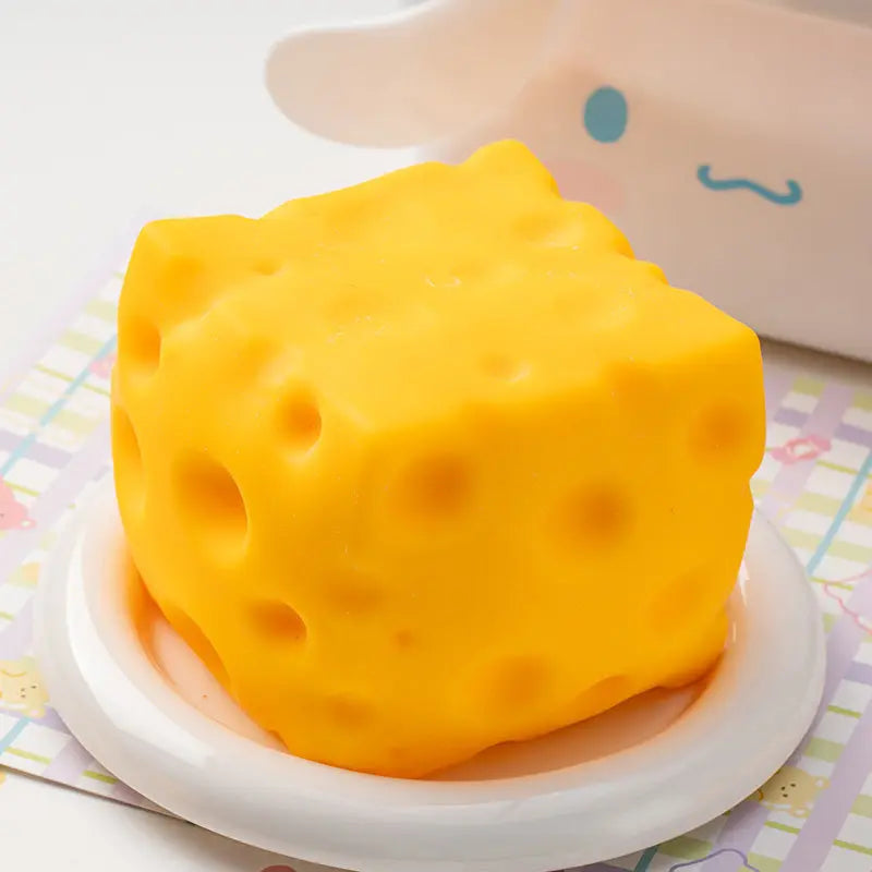 Hot Fruit Stress Ball Squishy Squeeze Ball Squishy Cheese Peanut Soft Block Feel Fidget Toy ASMR Sensory Anti Stress Ball Adults
