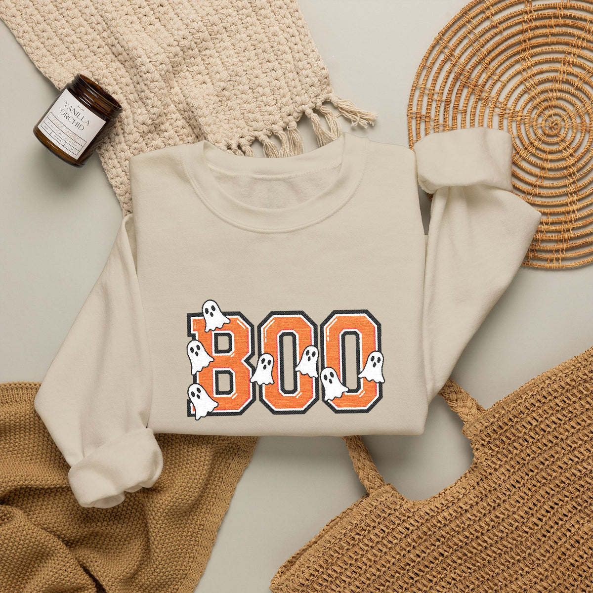 Halloween 'BOO' Crewneck