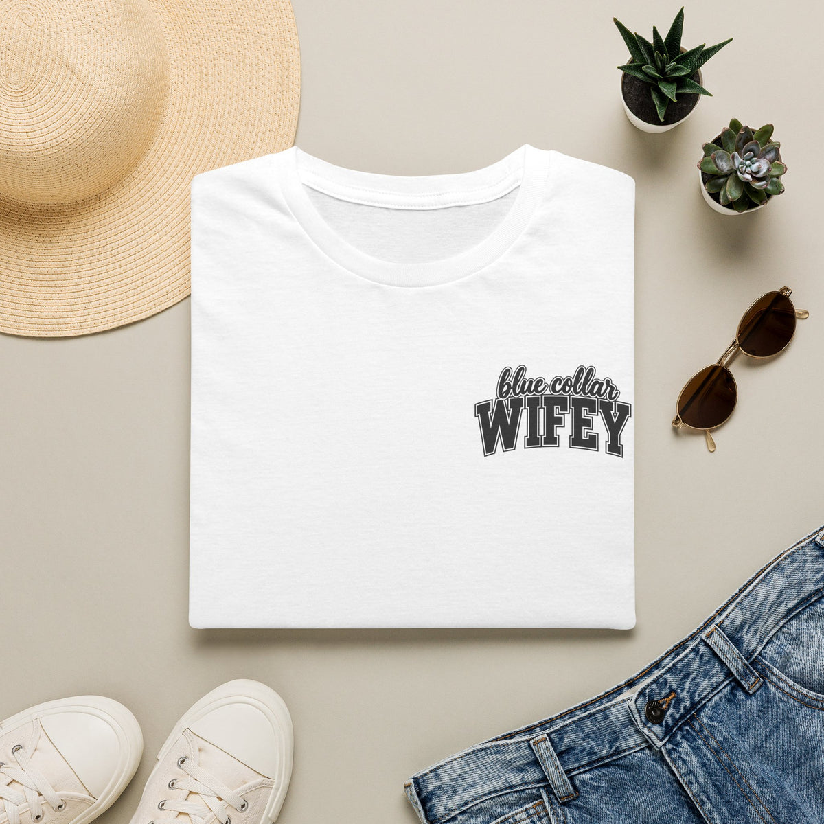 Blue Collar Wifey T-Shirt
