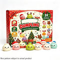 Christmas Dumpling Squishy Advent Calendar 24 Days Countdown Mystery Surprise Dumpling Anxiety Relief Slow Rising Decompression