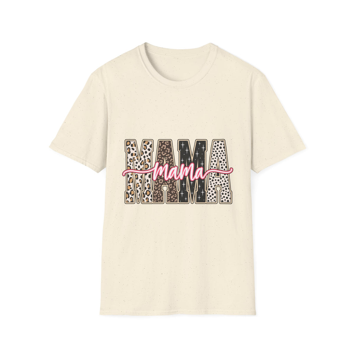 Mama Leopard Print T-Shirt