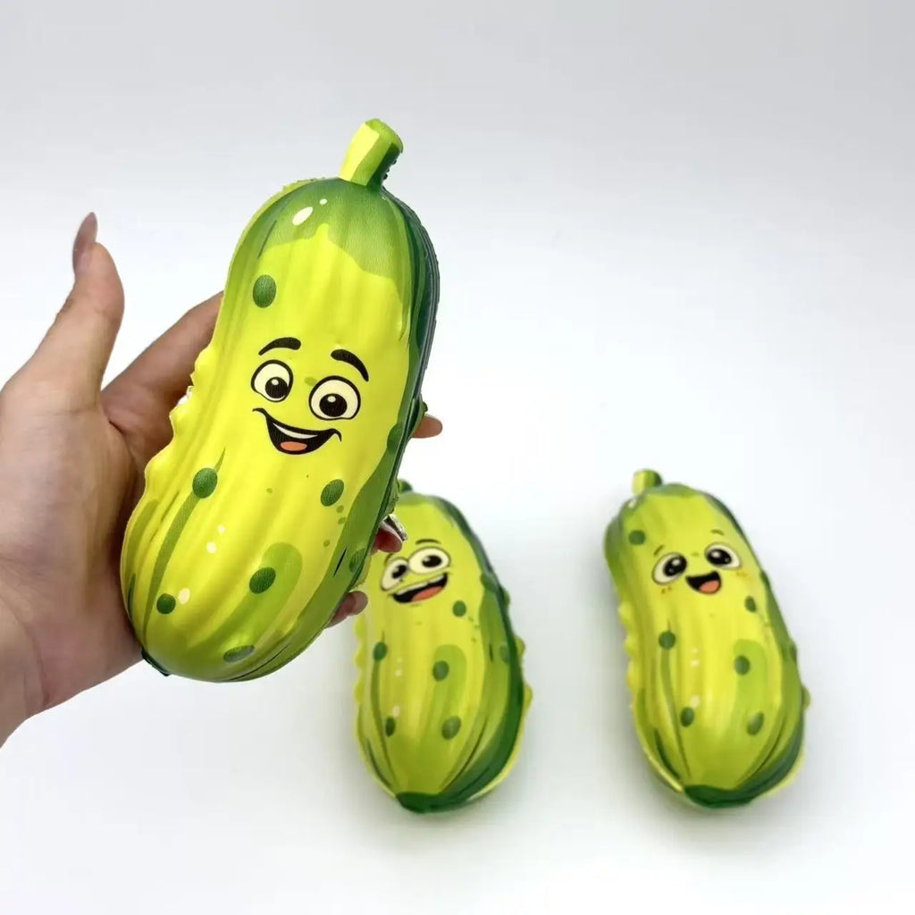 Cute Simulation Potato Strawberry Slow Rising Squishy Toys Cucumber Squeeze Fidget Toy PU Foam Stress Relief Decompression Gift