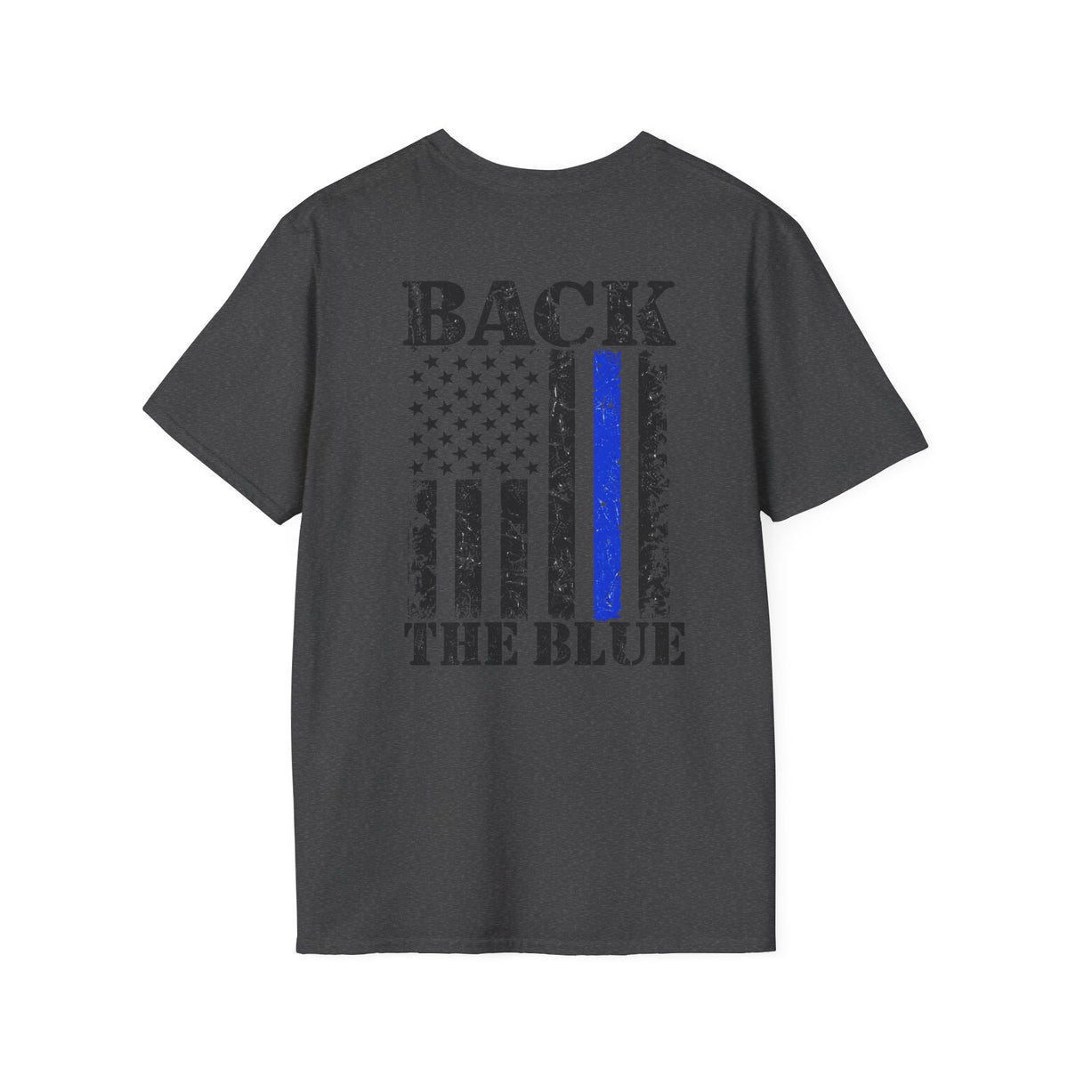 Back The blue T-shirt