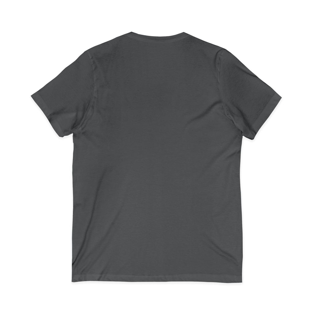 Mama Lightning Bolt V-Neck Tee — Racing Checkered Graphic for Moms