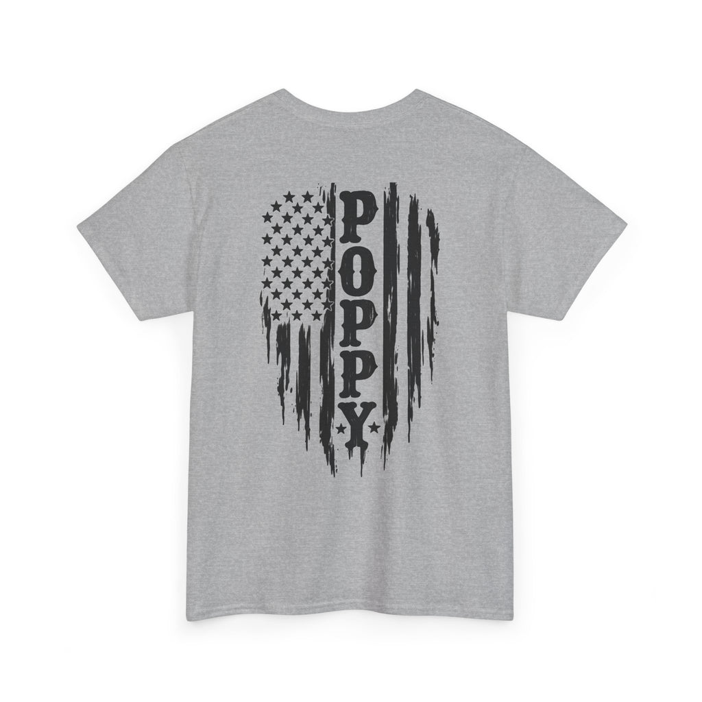 Poppy American Flag Tee