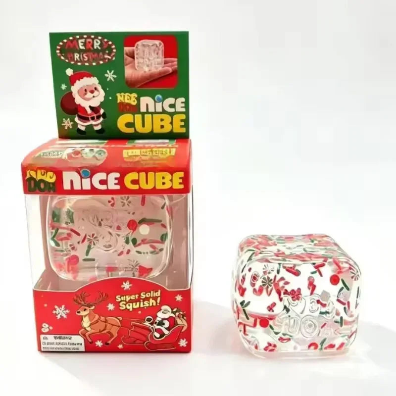 2026 Needoh Nice Cube Sensory Fidget Cube Stress Relief Anxiety Sensory Tool for Focus ADHD Office Desk Calming Gadget