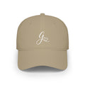 Monogram 'G' Low Profile Baseball Cap — Script Initial with Heart Embroidery