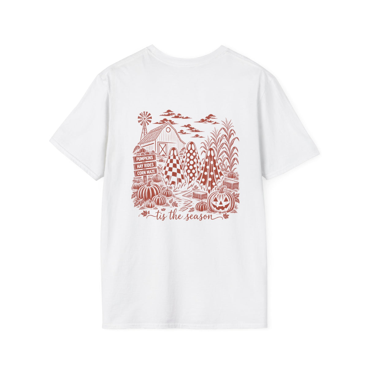 Spooky Vibes Ghost T-Shirt