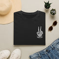 Mom Life Skeleton Peace Sign T-Shirt