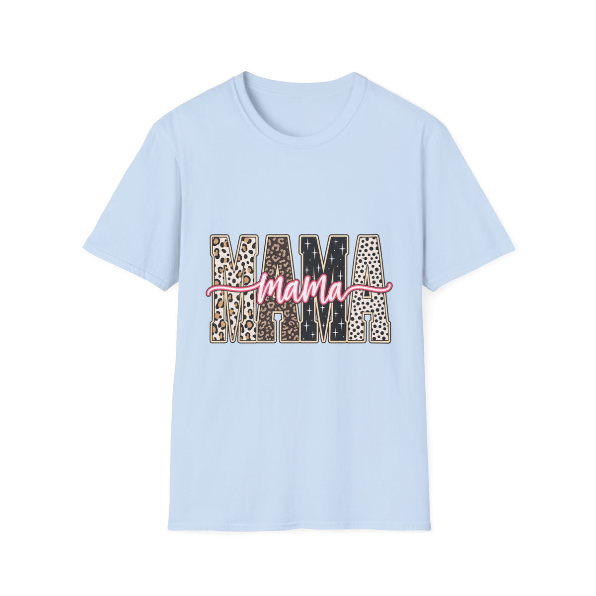 Mama Leopard Print T-Shirt