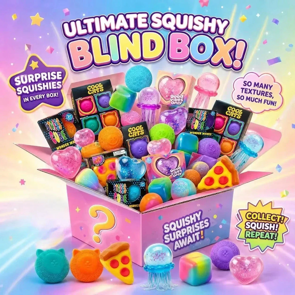 120+ Mystery Fidget Toy Blind Box ,Simulated Food,Antistress Foot Squishy Toy, Squeeze Toy, Mochi Squishy, Stress Reliever Toys