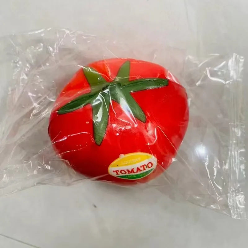 Cute Simulation Potato Strawberry Slow Rising Squishy Toys Cucumber Squeeze Fidget Toy PU Foam Stress Relief Decompression Gift
